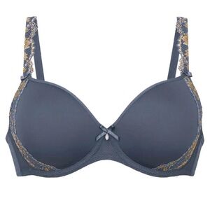 Elegant Grey Lace Bra size 36F